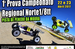1ª Prova Campeonato Regional Norte 1:8 TT